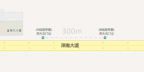 深大北门 地图