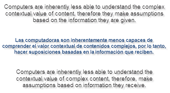 See how the same sentence has been wrongly translated? It\'s not   uncommon!