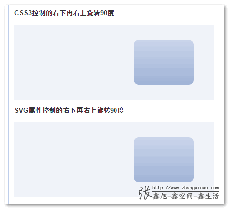 旋转偏移示意截图