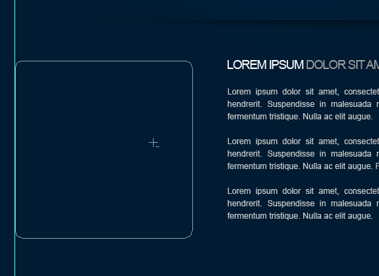 Designing the Content Area