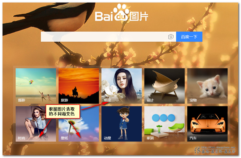 现代浏览器下渐变